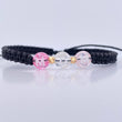 Pulsera Negra Mom 0.1gr / Oro 18K &