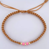 Pulsera Beige Neoprenos 0.15gr / Oro 18K &