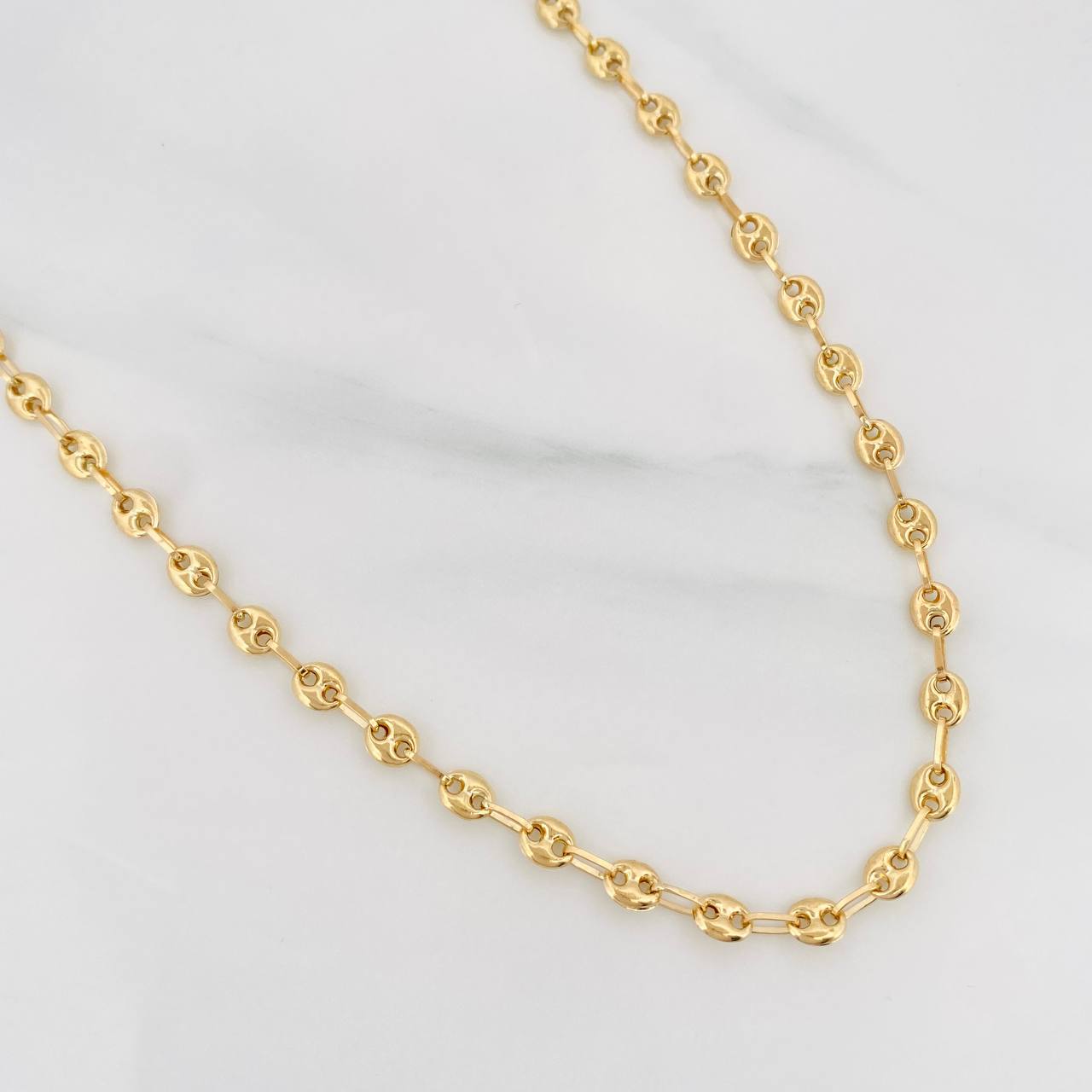 Cadena GC 5.5g / 45cm / 4.09mm Oro Amarillo 18K