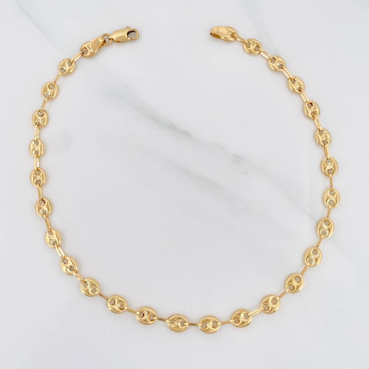 Tobillera GC 4g / 27.8cm / 5.01mm Oro Amarillo 18K