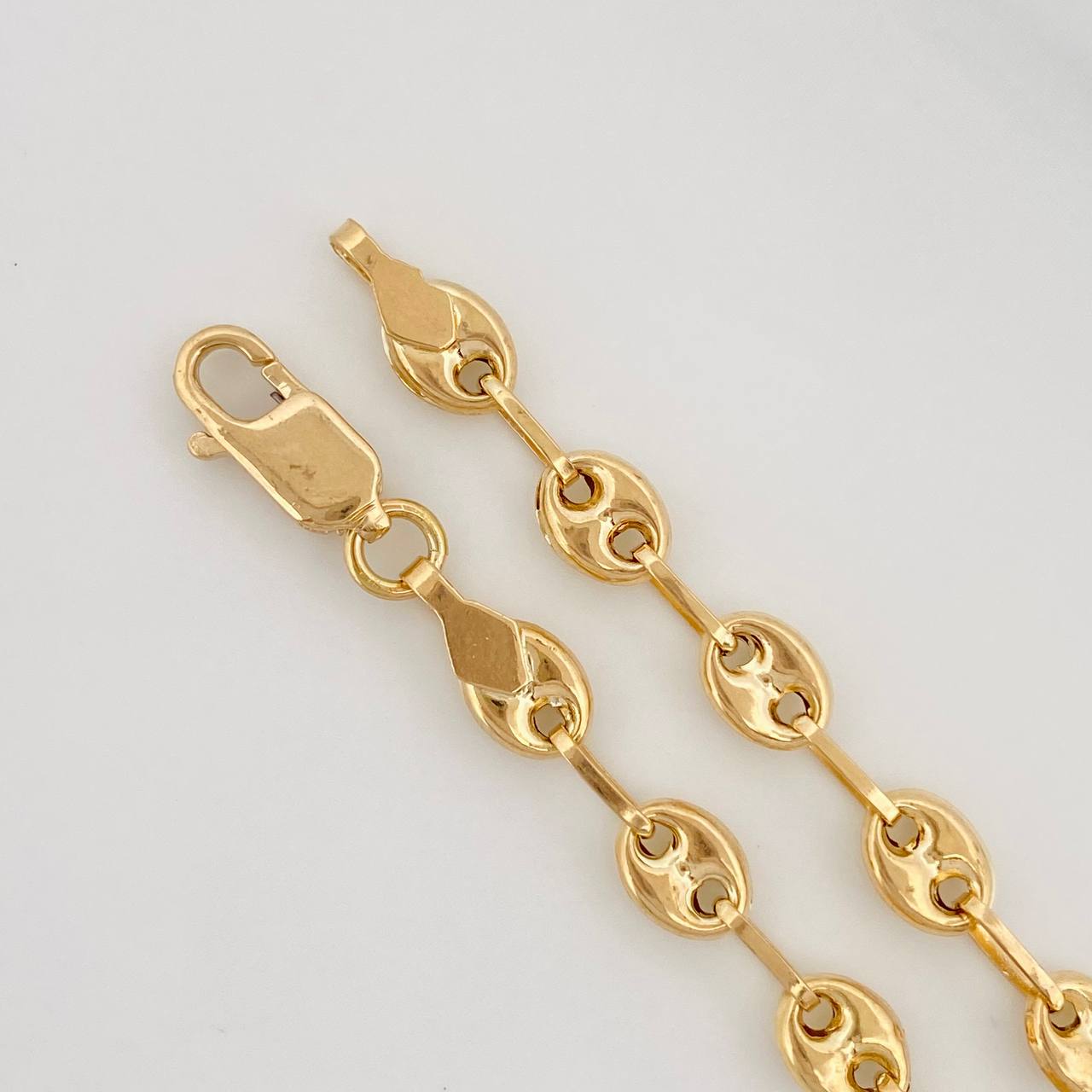 Tobillera GC 3.9g / 27cm / 4.5mm Oro Amarillo 18K