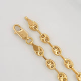 Tobillera GC 3.9g / 27cm / 4.5mm Oro Amarillo 18K