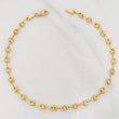 Tobillera GC 3.9g / 27cm / 4.5mm Oro Amarillo 18K