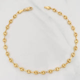Tobillera GC 4.4g / 27cm / 4.5mm Oro Amarillo 18K