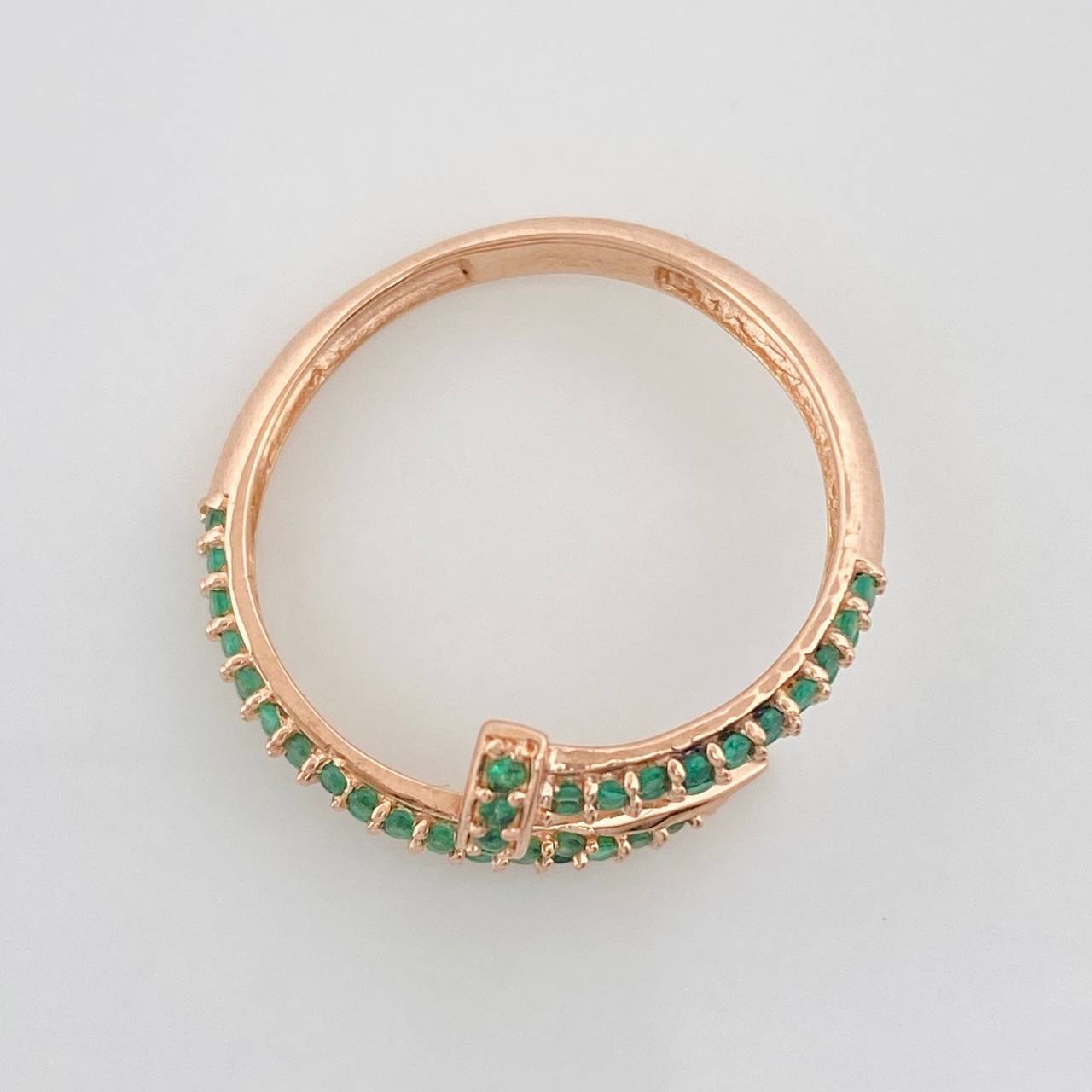 Anillo Clavo 2.45g / T7 3/4 Oro Rosa 18K