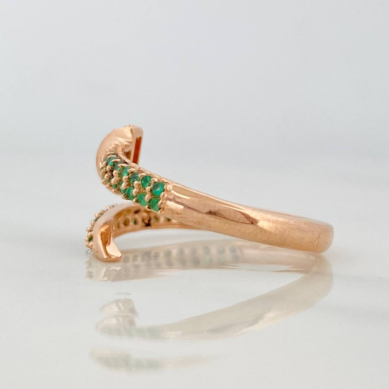 Anillo Clavo 2.9g / T8 Oro Rosa 18K