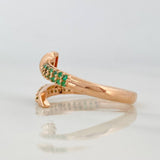 Anillo Clavo 2.9g / T8 Oro Rosa 18K