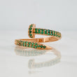 Anillo Clavo 2.45g / T7 3/4 Oro Rosa 18K