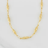 Cadena Rustica Dubai 8.6g / 60cm / 3.53mm Oro Amarillo 18K