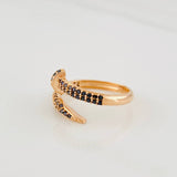 Anillo Clavo 2.5g / T7 1/4 Oro Rosa 18K