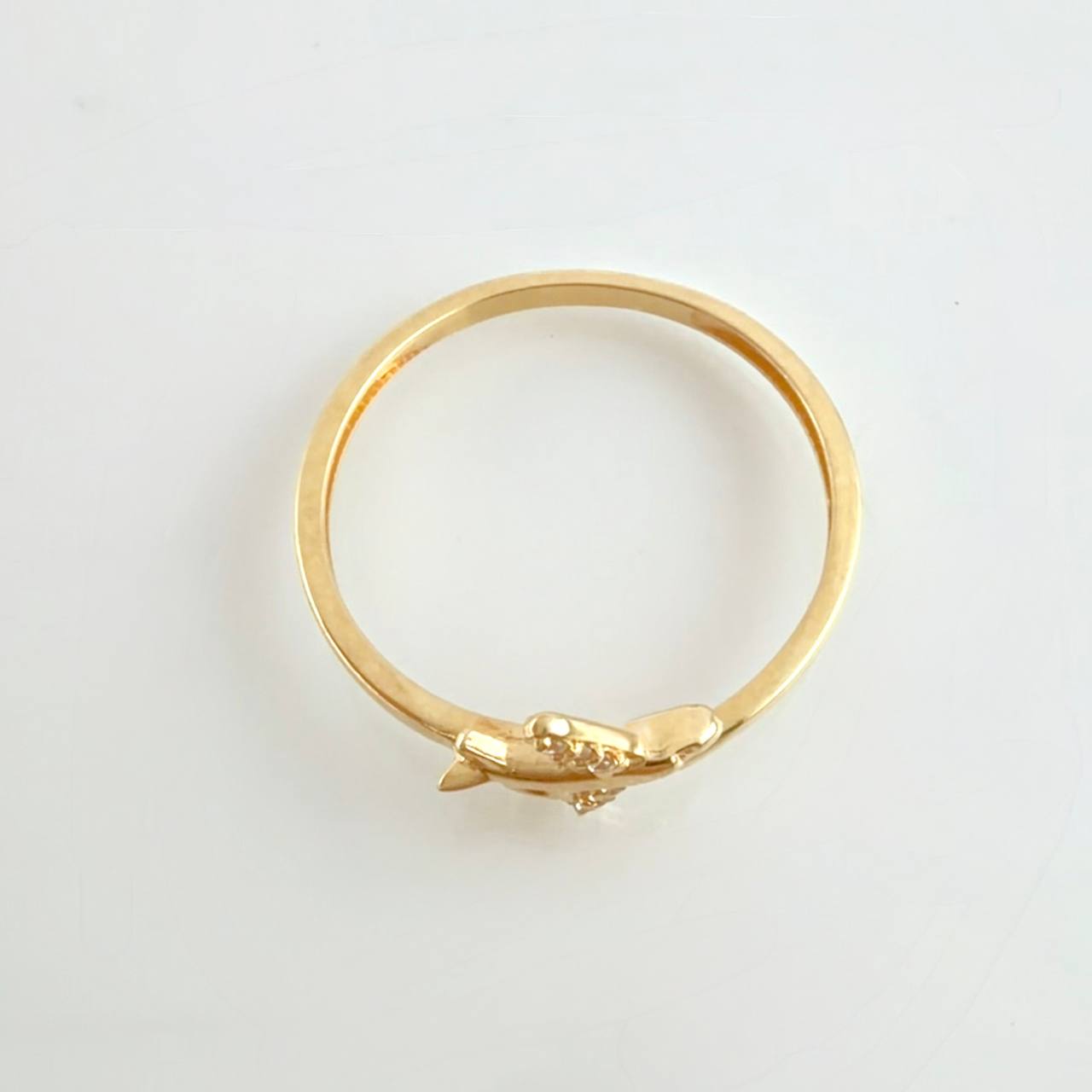 Anillo Avion 1.55 g / T8 Oro Amarillo 18K