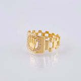 Anillo Corona 3.65 g / T8 Oro Amarillo 18K