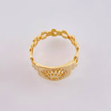 Anillo Corona 3.65 g / T8 Oro Amarillo 18K
