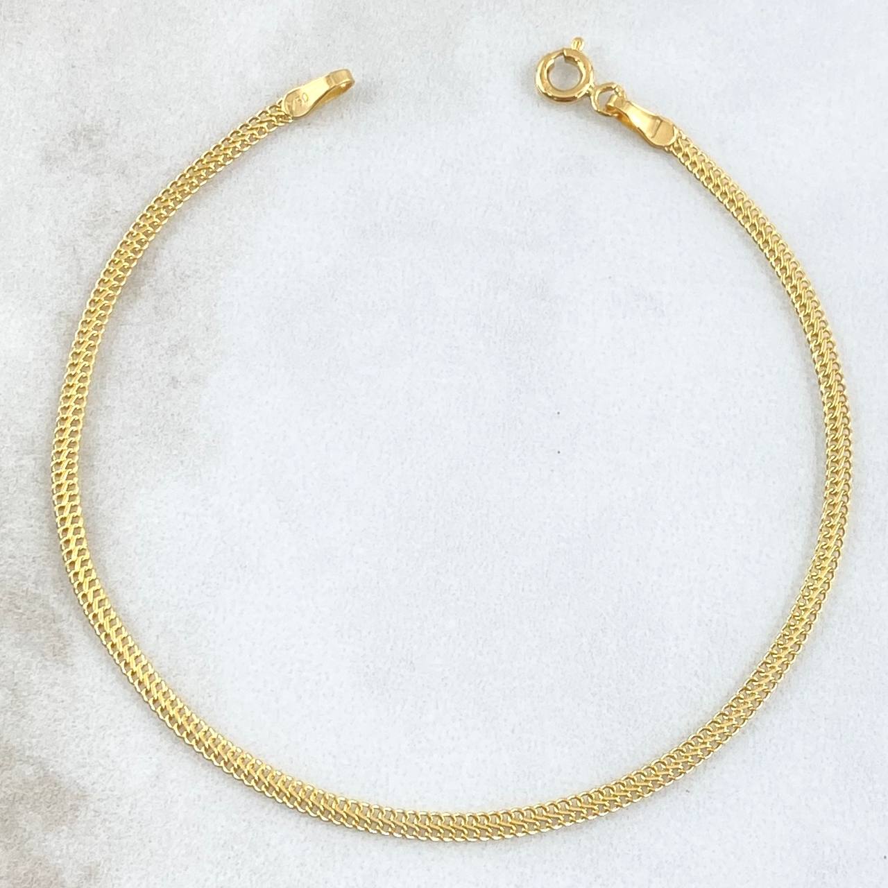 Pulso Sedusa 1.05gr / 18cm / 2mm Oro Amarillo +3 18K ©