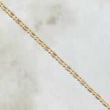 Cadena Ice 11.4gr / 60cm / Dos Oros Amarillo Blanco +4 18K ©
