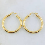 Candongas Jass 3.65gr / 3.2cm / Oro Amarillo 18K