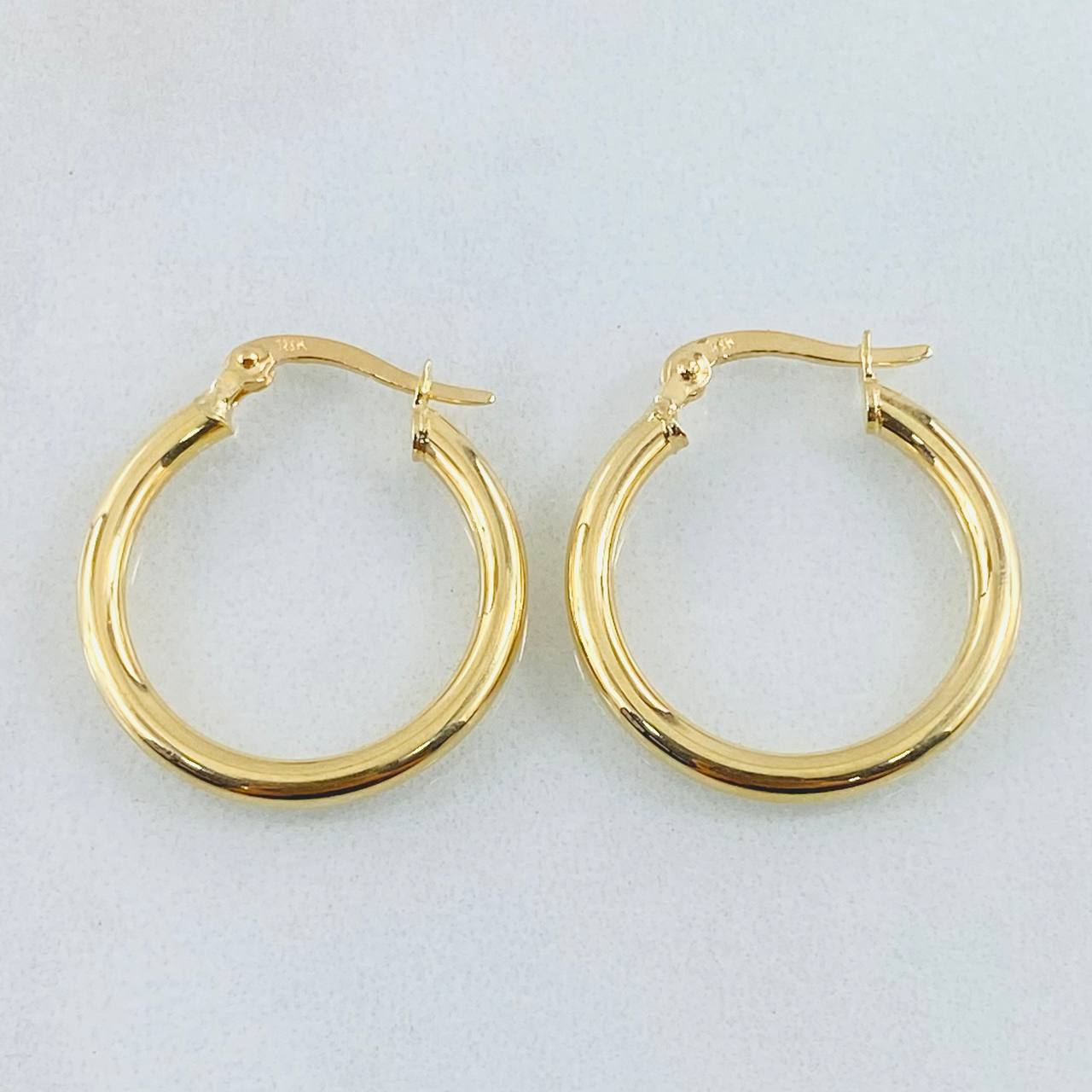 Candongas Jass 1.7gr / 2.3cm / Oro Amarillo 18K