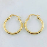 Candongas Jass 1.7gr / 2.3cm / Oro Amarillo 18K