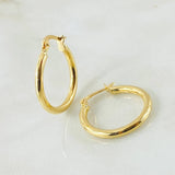 Candongas Jass 1.8gr / 2.3cm / Oro Amarillo 18K