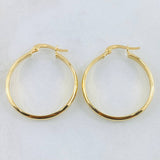 Candongas Nati 2.1gr / 2.8cm / Oro Amarillo 18K