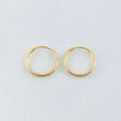 Candongas Aro Liso 0.45gr / 1cm / Oro Amarillo 18K *
