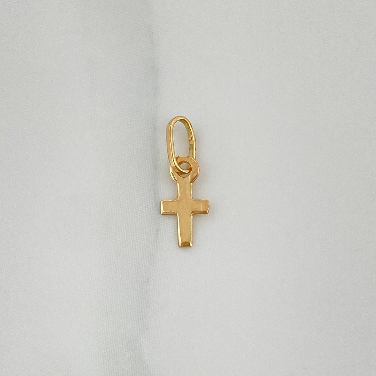 Dije Cruz 0.15gr / 1.3cm / Oro Amarillo 18K %