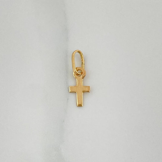 Dije Cruz 0.15gr / 1.3cm / Oro Amarillo 18K %