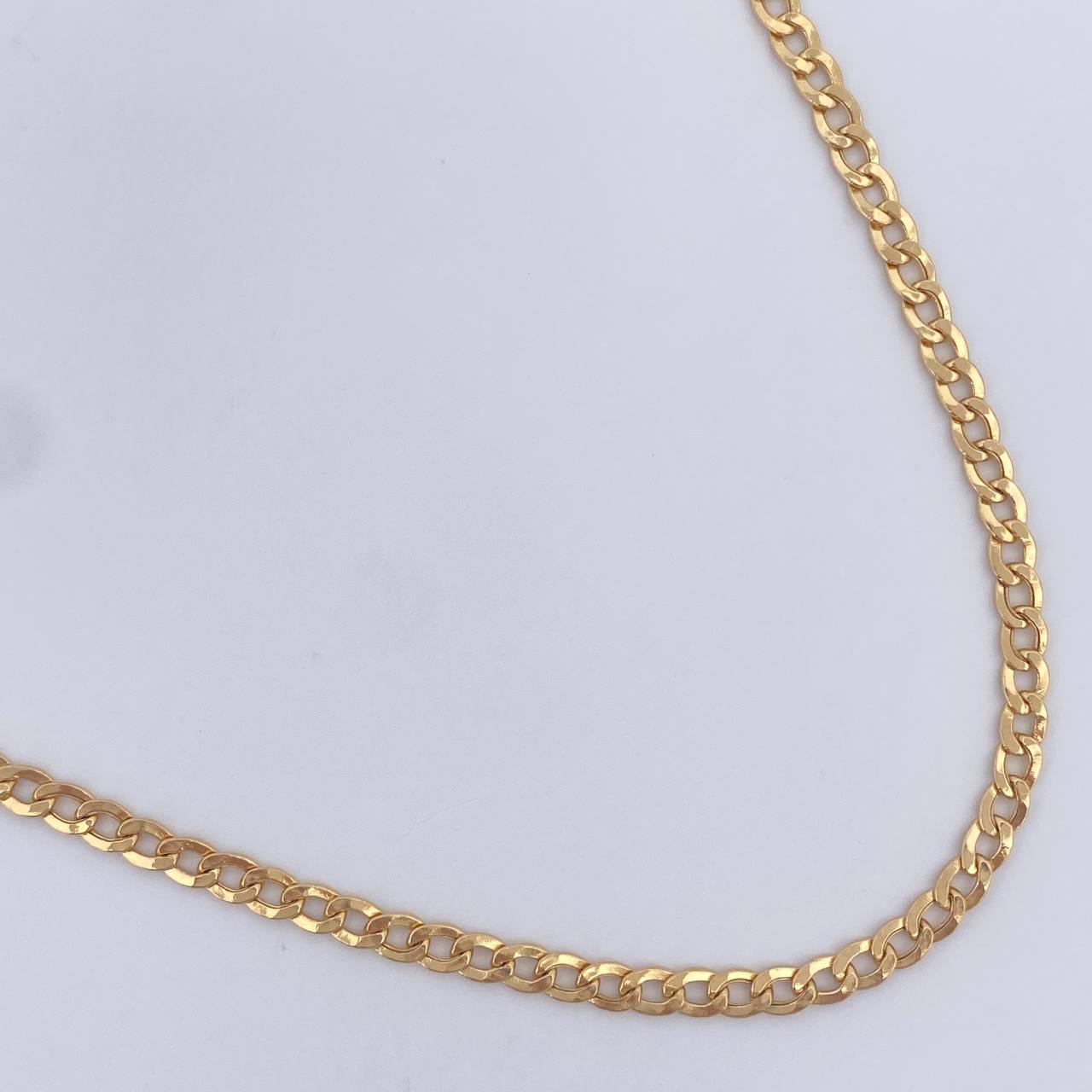Cadena Cubana 4.35gr / 50cm / +0Oro 18K $