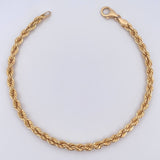 Pulso Lazo 4.15gr / 21cm / +3Oro 18K $