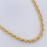 Cadena Lazo 6.8gr / 50cm / +3Oro 18K $