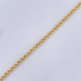 Pulso Lazo 1.35gr / 18cm / +3Oro 18K $