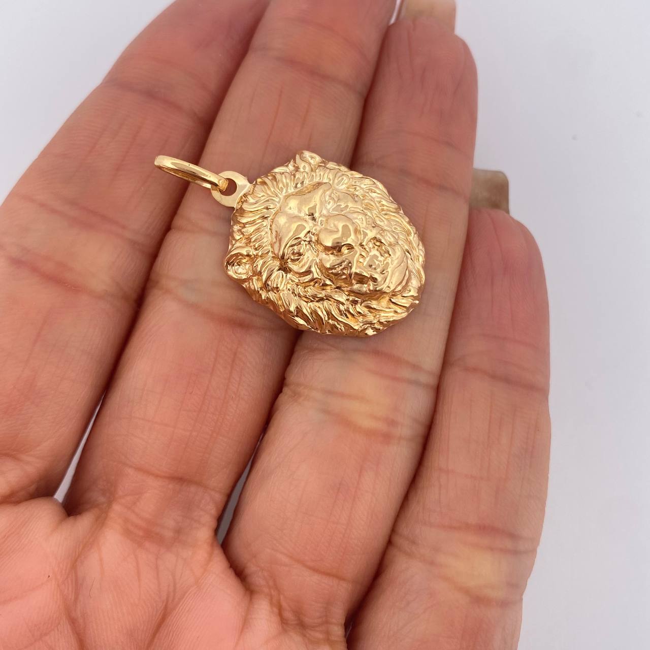 Dije Leon 2.35gr / 3.5cm / +4Oro 18K $