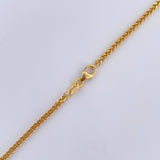 Cadena Franco 4.2gr / 45cm / +3Oro 18K $