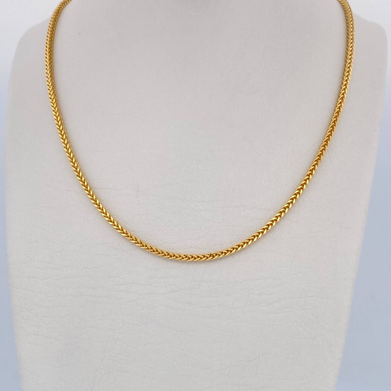 Cadena Franco 4.2gr / 45cm / +3Oro 18K $