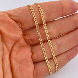 Cadena Cubana 4.35gr / 50cm / +0Oro 18K $