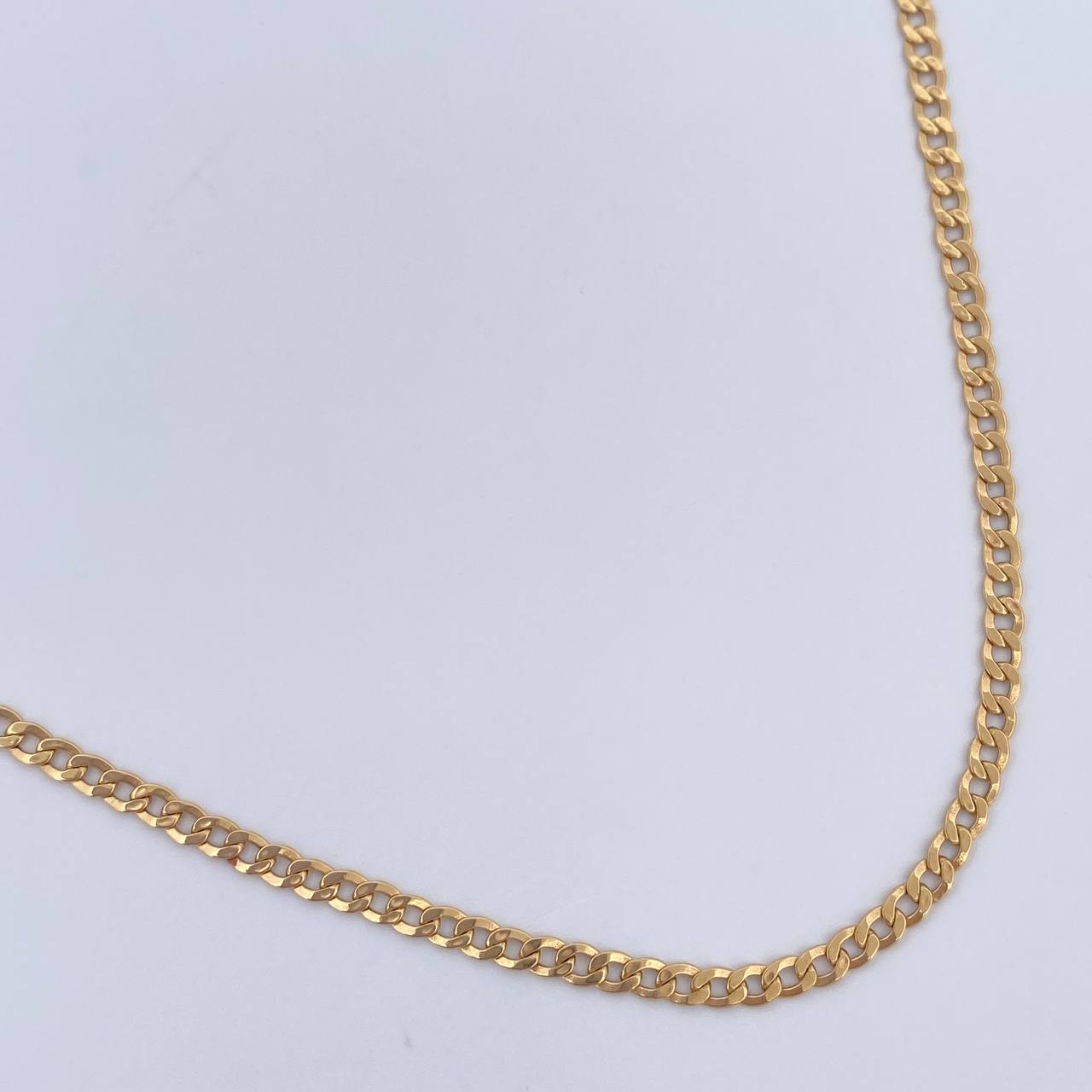 Cadena Cubana 4.05gr / 60cm / +0Oro 18K $
