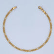 Pulso Figaro 2.45gr / 20cm / +3Oro 18K $