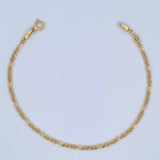 Pulso Figaro 1.1gr / 19cm / +3Oro 18K $
