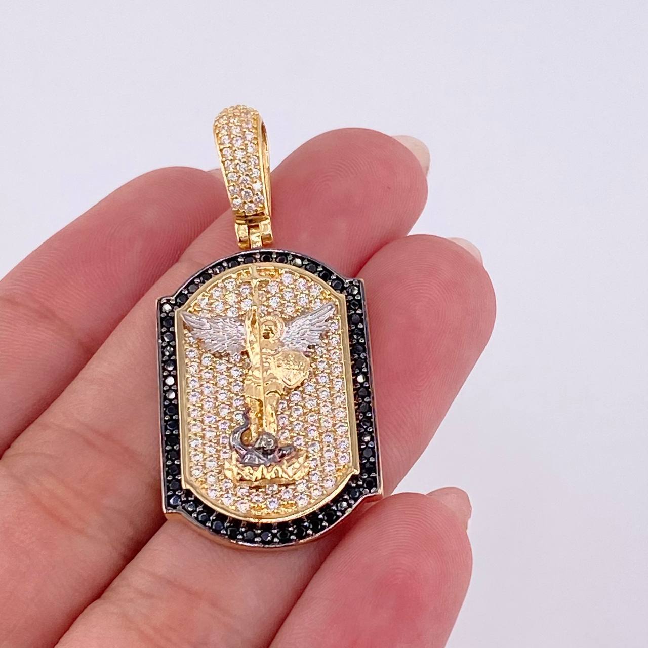 Dije San Miguel Arcangel 8.45 g / 4.4 cm Oro Amarillo 18K