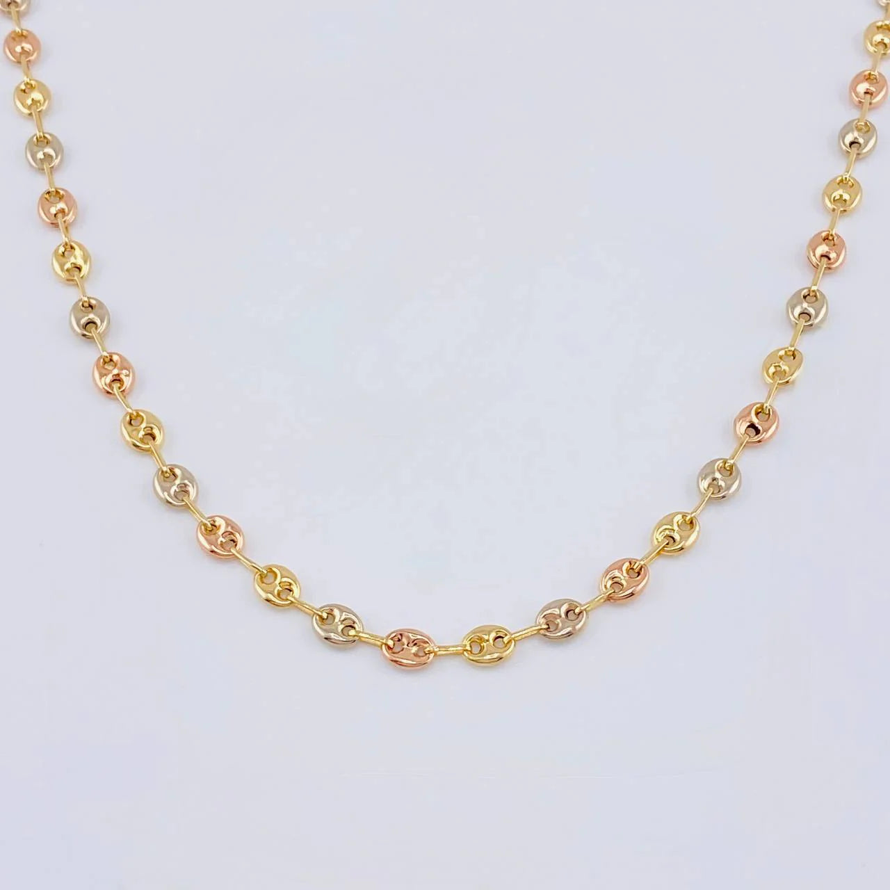 Cadena Gc 5.5 g / 50.5 cm / 3.45 mm Tres Oros 18K