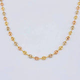 Cadena Gc 5.5 g / 50.5 cm / 3.45 mm Tres Oros 18K
