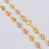 Cadena Gc 5.2 g / 45 cm / 4 mm Tres Oros 18K