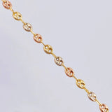 Cadena Gc 5.5 g / 50.5 cm / 3.45 mm Tres Oros 18K