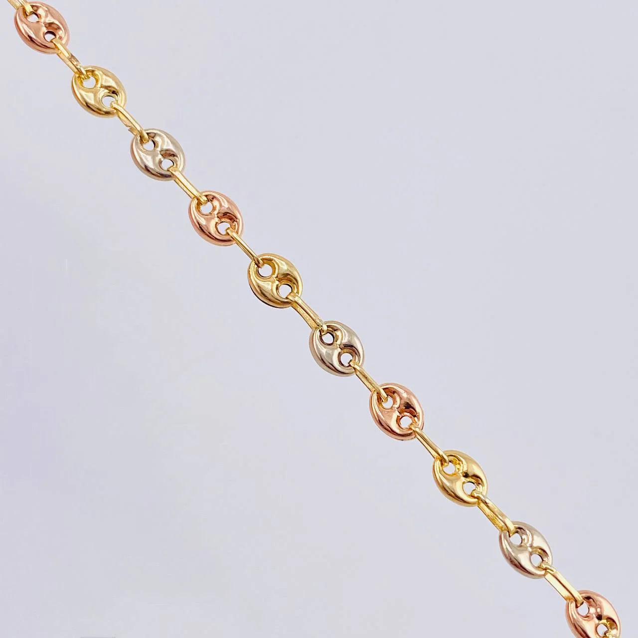 Cadena Gc 5.25 g / 50 cm / 3.45 mm Tres Oros 18K