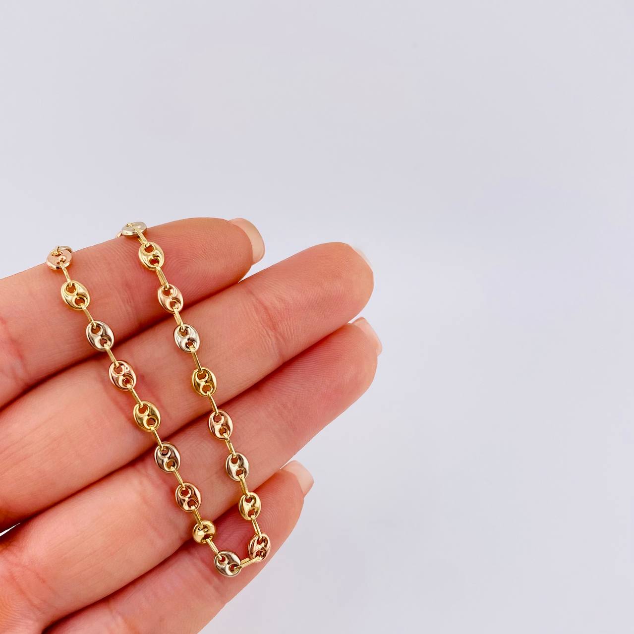 Cadena Gc 5.2 g / 45 cm / 4 mm Tres Oros 18K