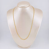 Cadena Gc 4.95 g / 57 cm / 3.2 mm Oro Amarillo 18K