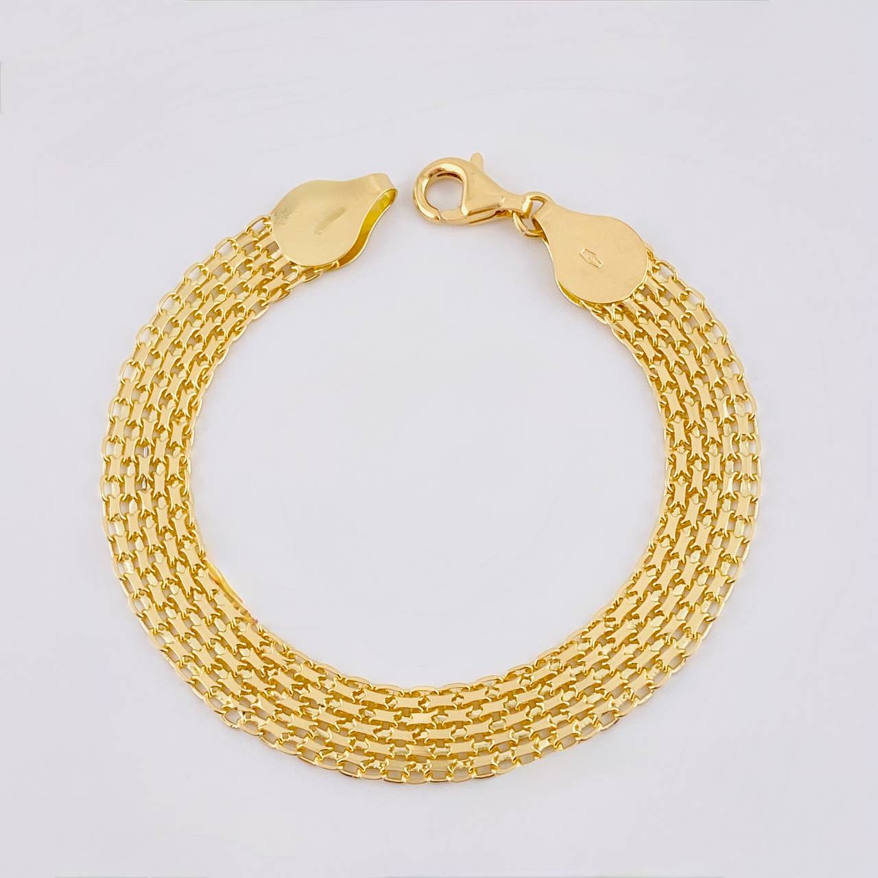 Pulso Chino 12.15 g / 19.5 cm / 9 mm Oro Amarillo 18K