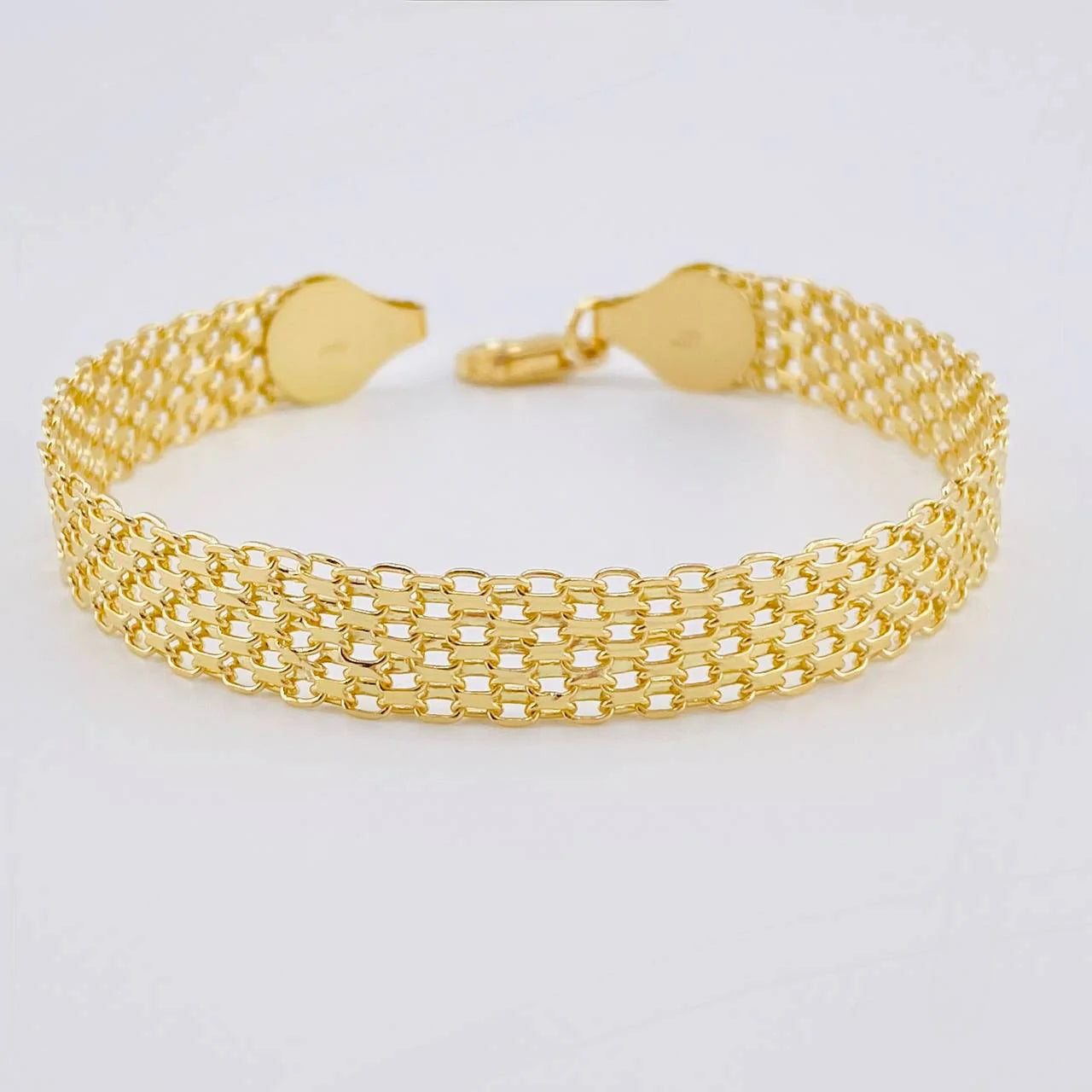 Pulso Chino 12.15 g / 19.5 cm / 9 mm Oro Amarillo 18K