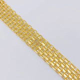 Pulso Chino 12.15 g / 19.5 cm / 9 mm Oro Amarillo 18K