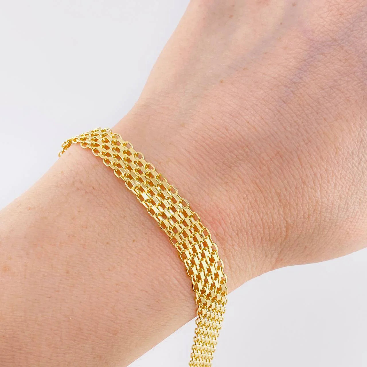 Pulso Chino 12.15 g / 19.5 cm / 9 mm Oro Amarillo 18K